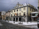 Nevada en Cercedilla en Enero de 2013