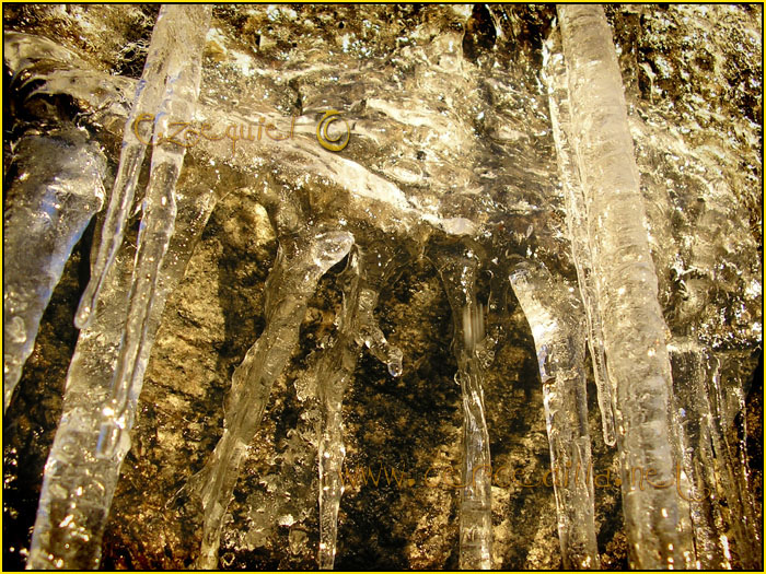 Tarjeta postal de Cercedilla el hielo 12