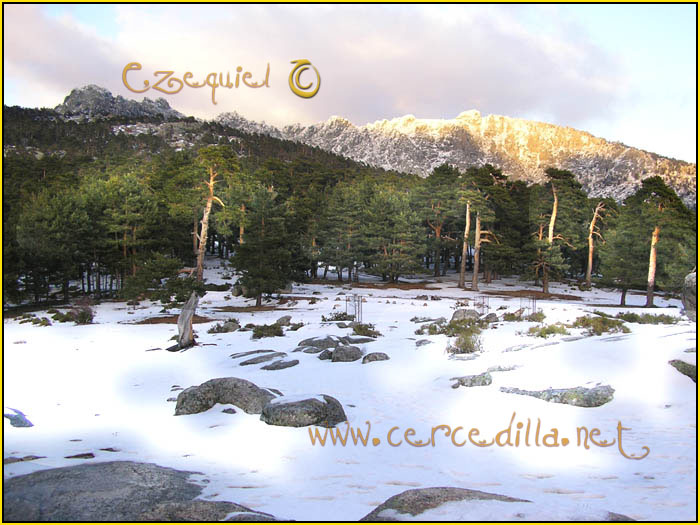 Tarjeta postal de Cercedilla de Navarrolaque 01