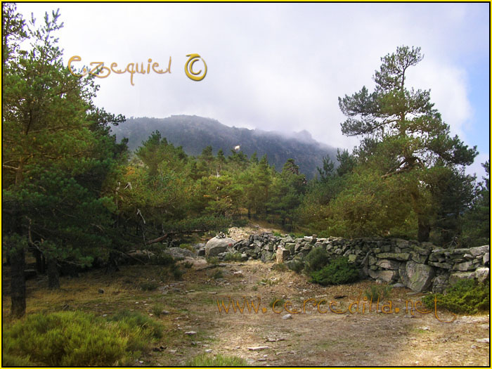 tarjeta postal de cercedilla pico 02