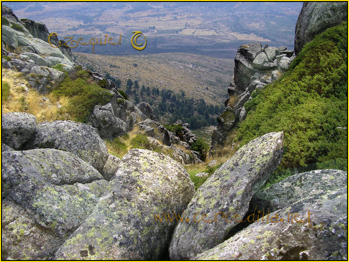 tarjeta postal de cercedilla pico 05