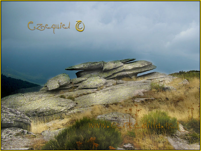 tarjeta postal de cercedilla pico 08