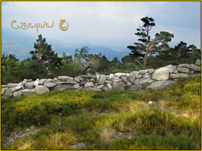 tarjeta postal de cercedilla pico 11