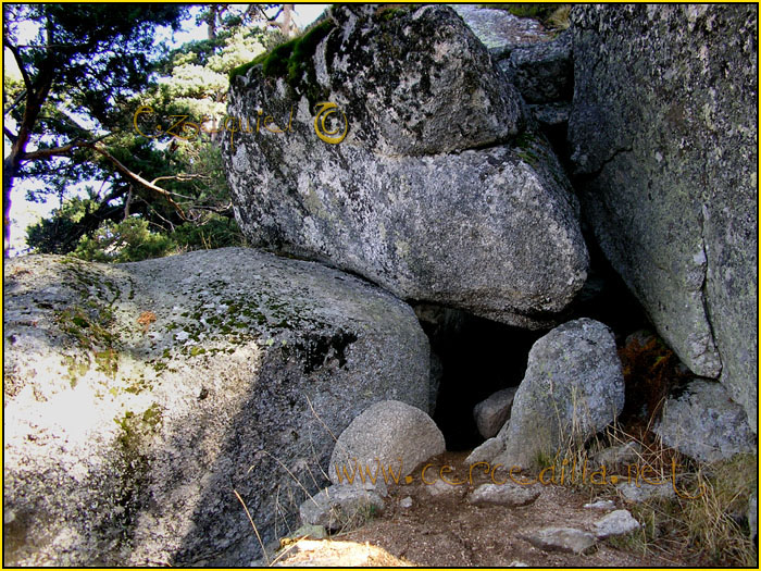 Tarjeta postal de Cercedilla Senda de los Alevines 11