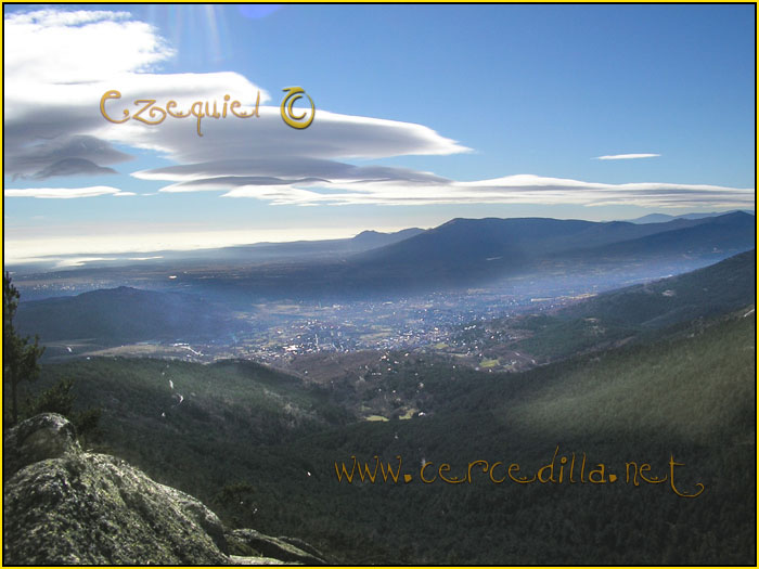 Tarjeta postal de Cercedilla Senda Herreros 10