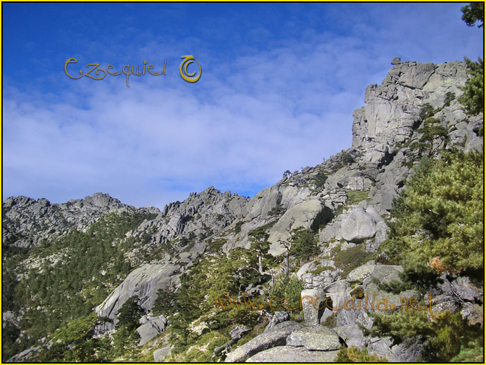 Tarjeta postal de Cercedilla Senda Herreros 13